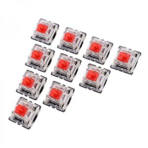 מקלדות גיימינג מקלדת מכאנית 10PCS Pack 3Pin Gateron Linear Red Switch Keyboard Switch for Mechanical Gaming Keyboard