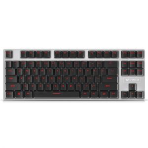 Original Rapoo V500 Alloy Version 87Keys 26 Key Rollover Mechanical Gaming Keyboard