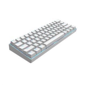 Royal Kludge RK61 bluetooth Wired Dual Mode 60% Golden/ Ice Blue Backlit Mechanical Gaming Keyboard